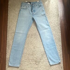 Levi's Blue Straight Leg Jeans Classic Denim